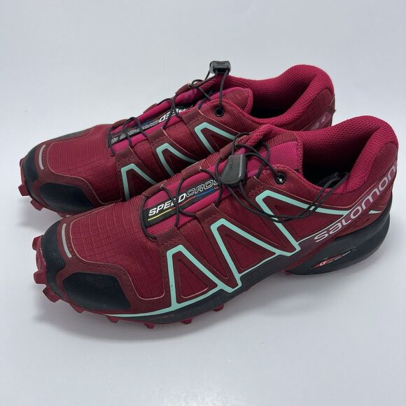 Salomon Speedcross 4 Shoes Mens Size 6.5 Trail Running Contagrip LT Sneakers - Picture 1 of 7